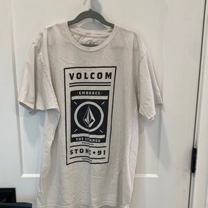 Volcom Men's Stone Graphic Tee - White